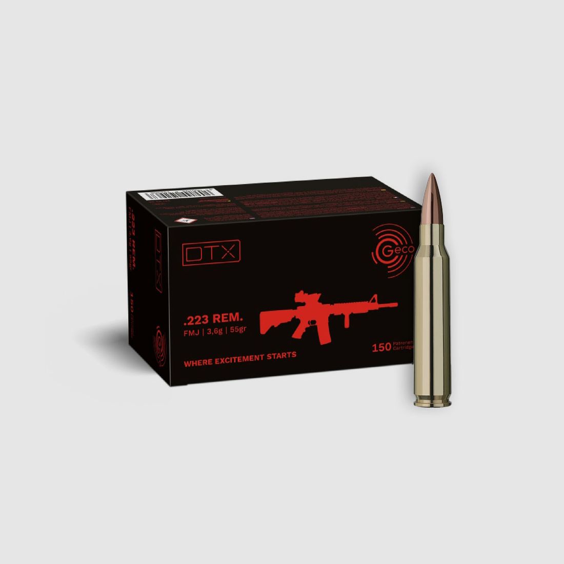 GECO .223 Rem. DTX 3,6g / 55gr