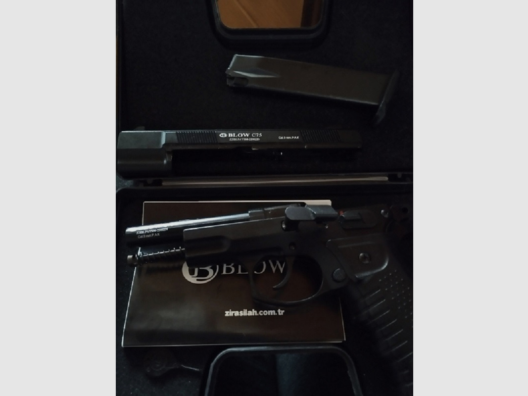 Blow C75 - CZ75 - 9mm P.A.K. - Schwarz - Starterpistole