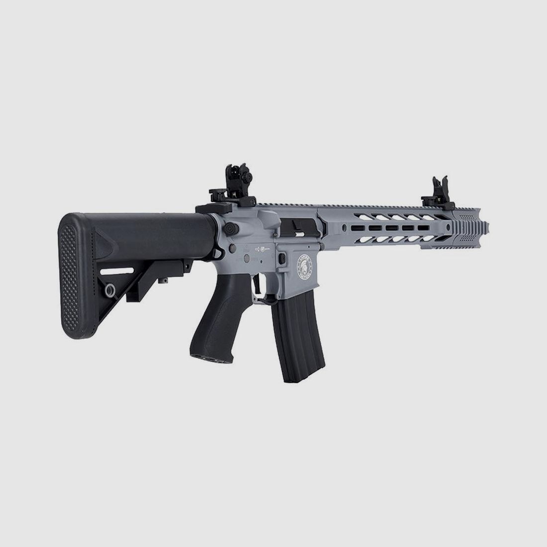 Airsoft-Replikat Lancer Tactical LT-25 G2 M4 SPR Interceptor Komplettpaket Grau - Hohe Leistung - Präzision und Robustheit, Bild 4 von 5