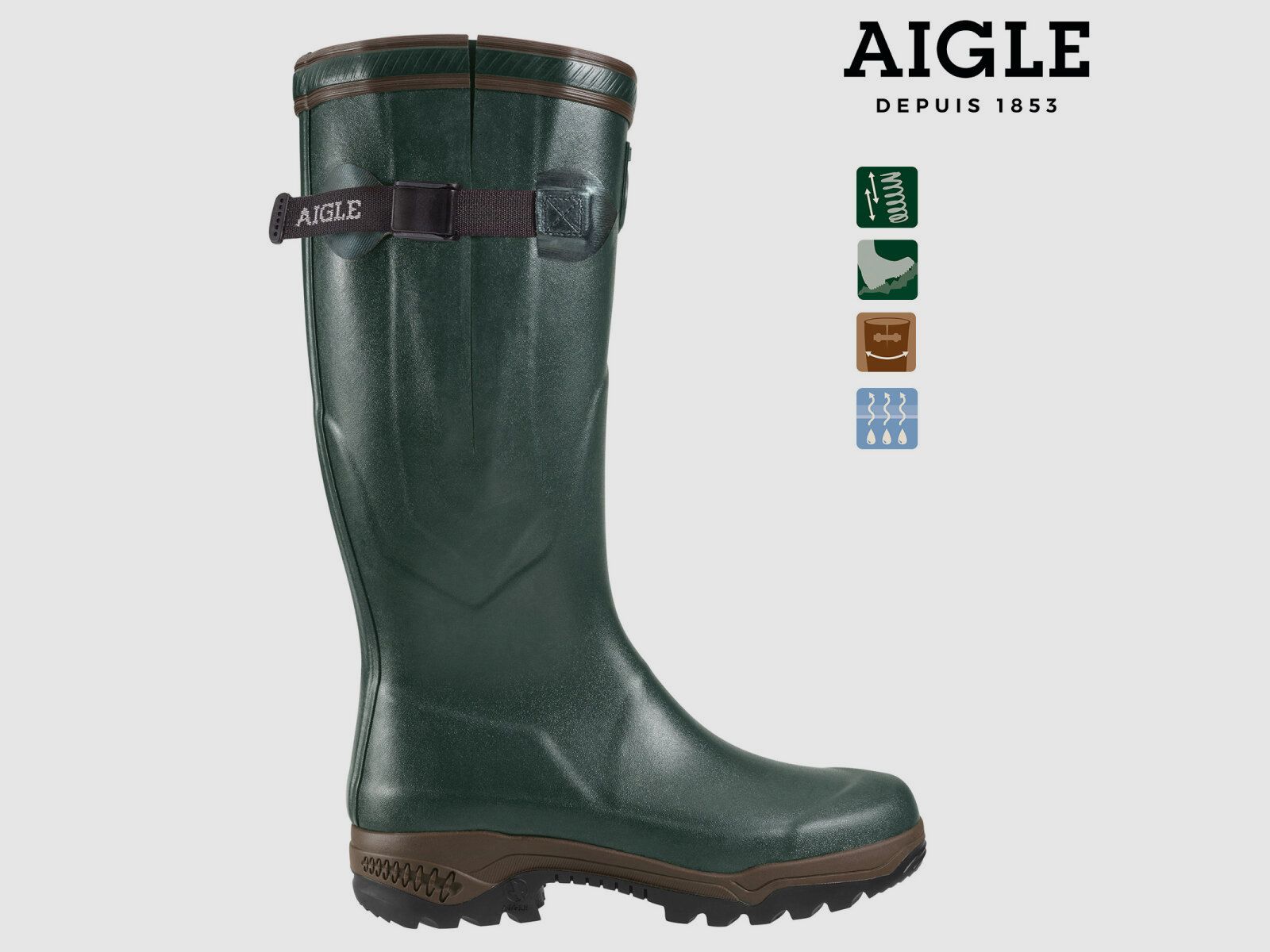 Aigle Parcours 2 Vario grn 49