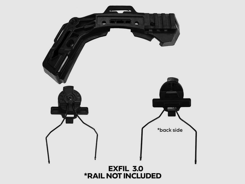 Code Red Helmadapter Code Red CR-TAC-EXFIL — Exfil 2.0, Bild 3 von 3