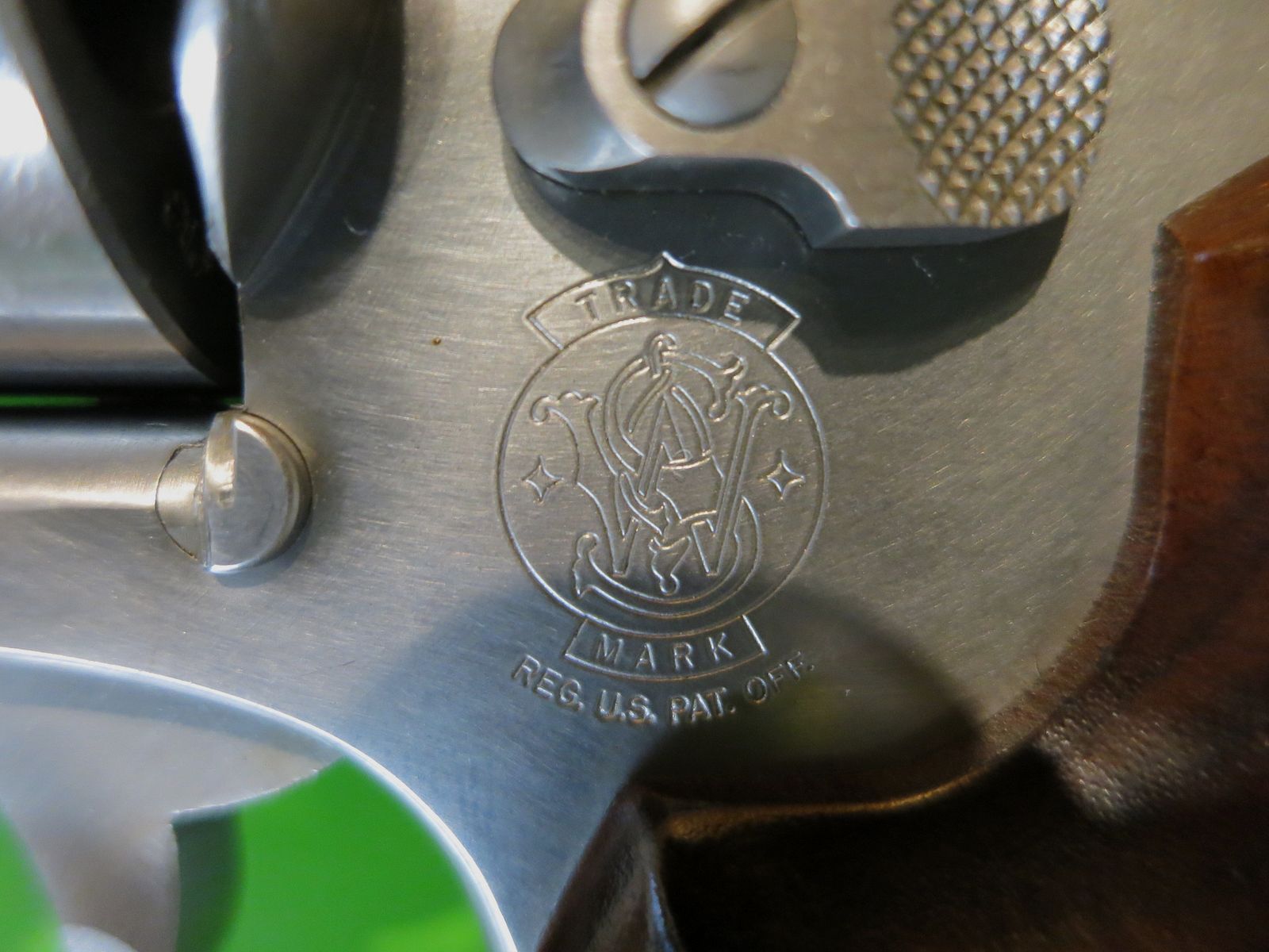 Smith&Wesson Mod. 627-0, WISCHO Target-Champion, .357 Magnum, 5,5" Lauf, stainless   #64-