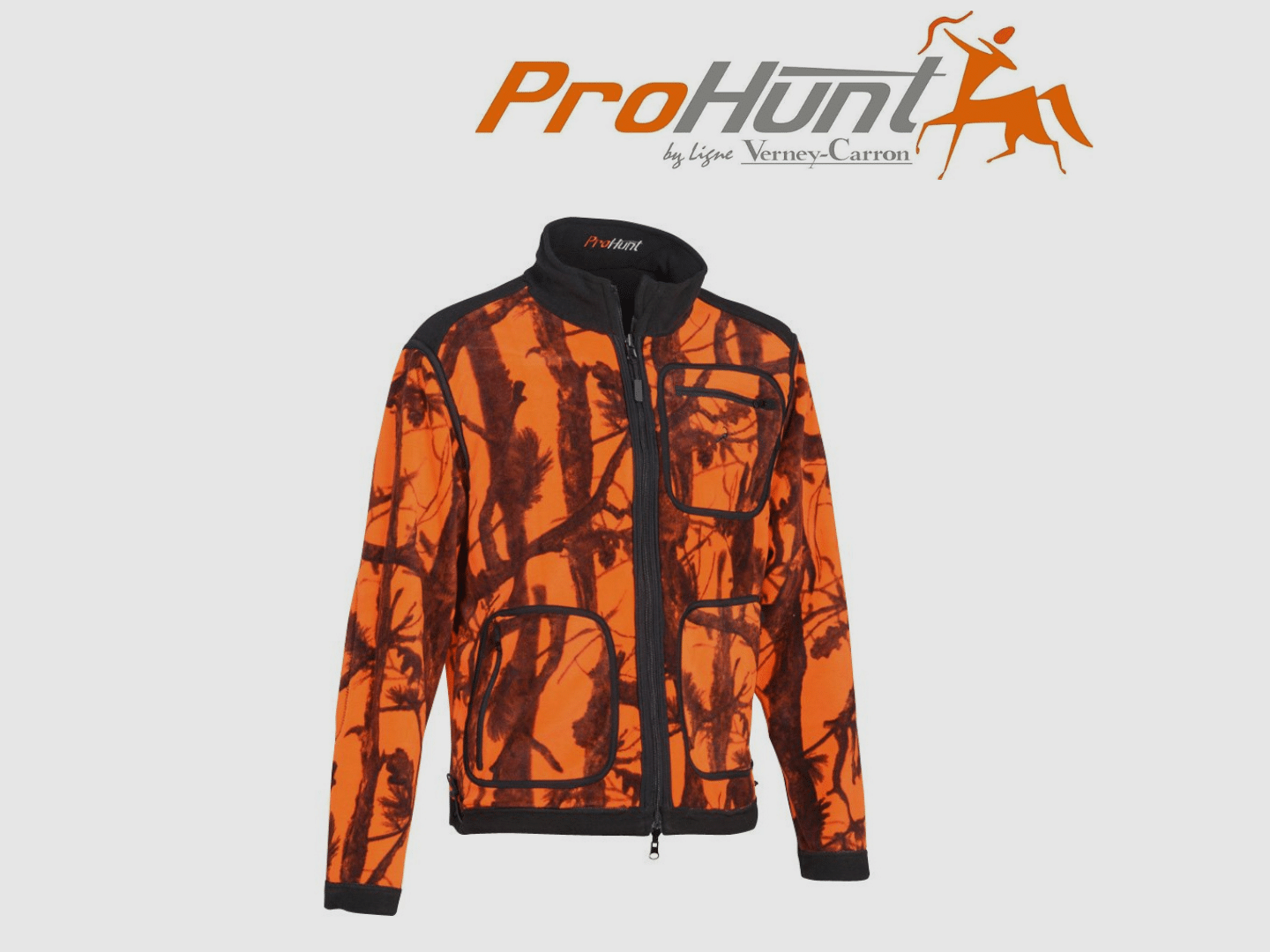 WINDDICHTE WENDENDE FLEECEJACKE DRAHTHAAR PROHUNT, Bild 1 von 2