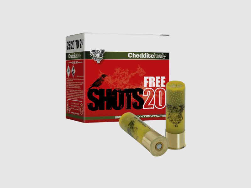 CHEDDITE – Schrotpatronen – FREESHOTS BLEI Nr. 11