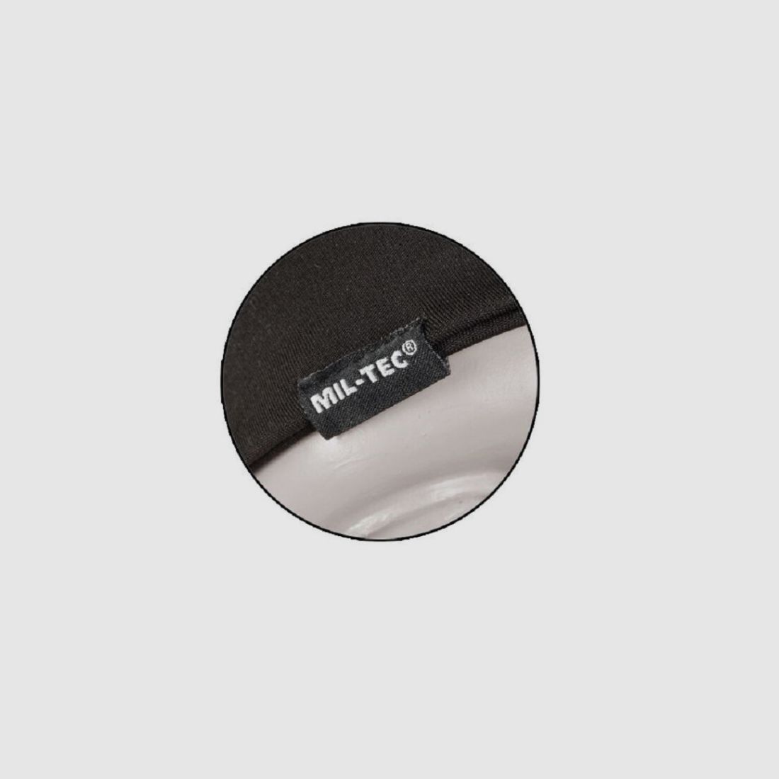 Elastic Cap Fleece Schwarz, Bild 2 von 2