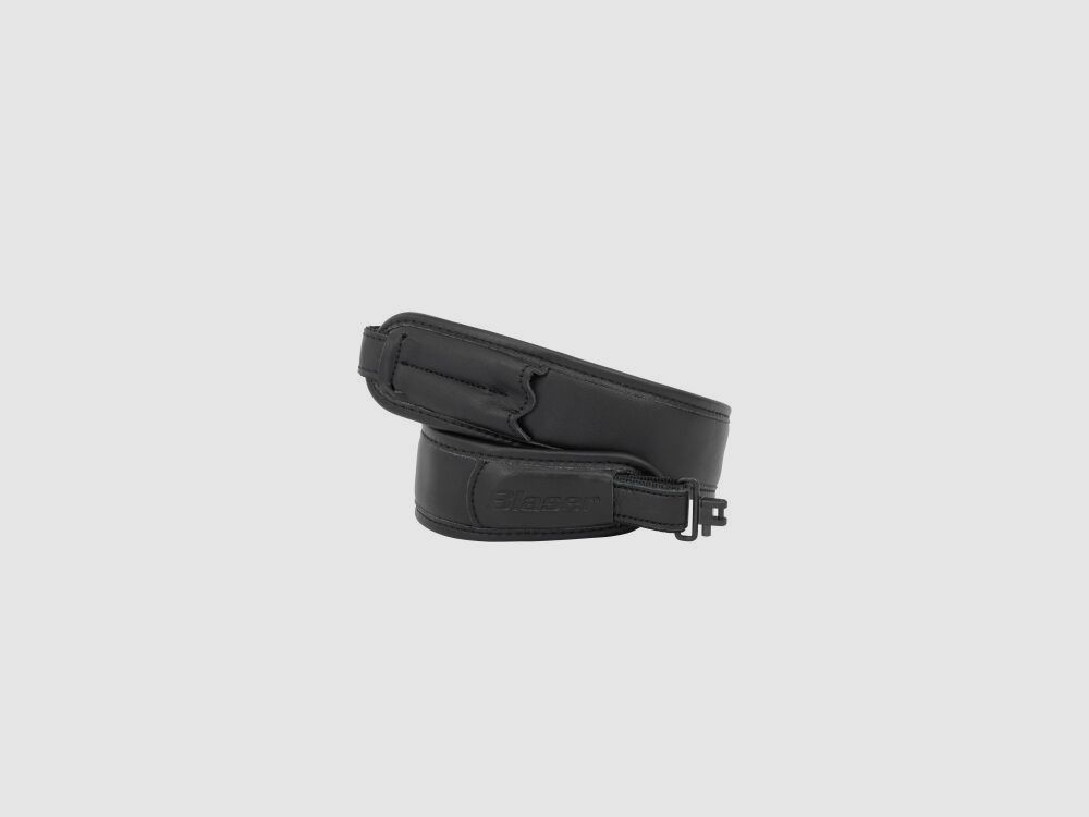 Blaser Gewehrriemen Leder - schwarz