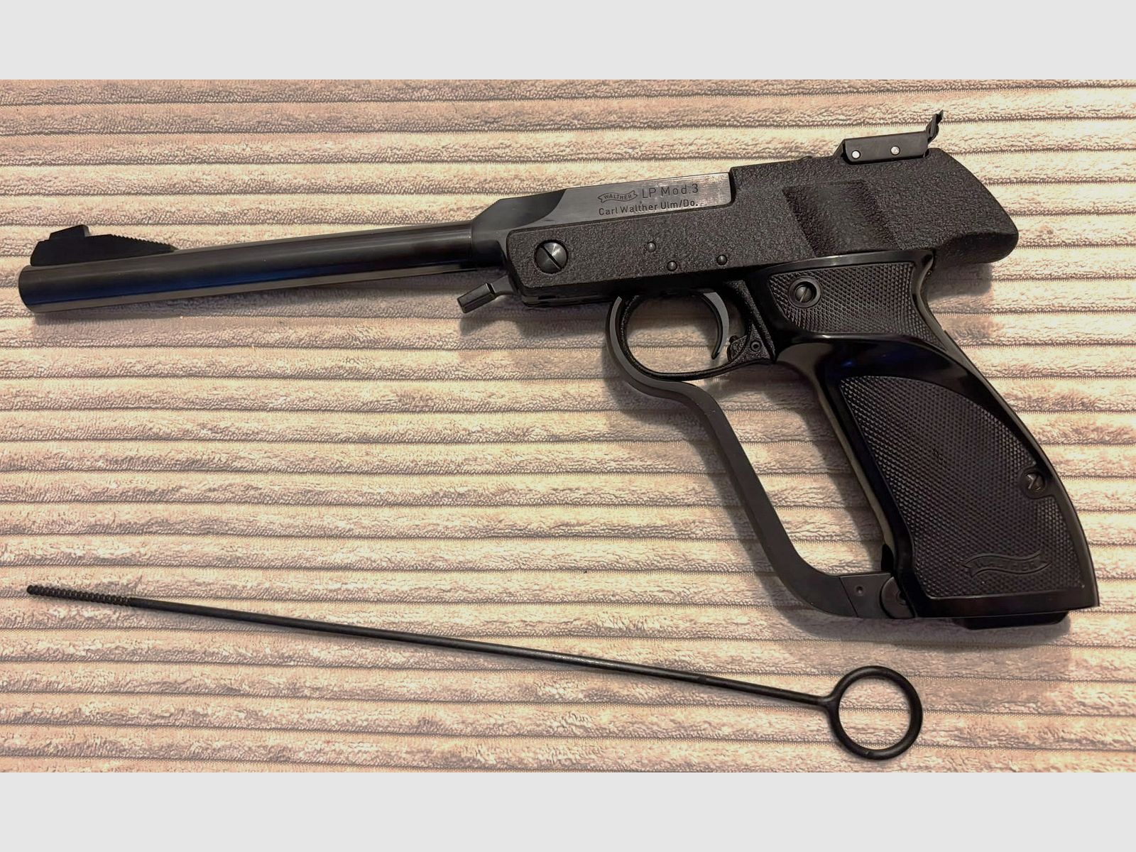 Walther LP3 aus 1983 nie geschossen !! Schaut aus wie aus dem Laden ECHTES Sammlerstück