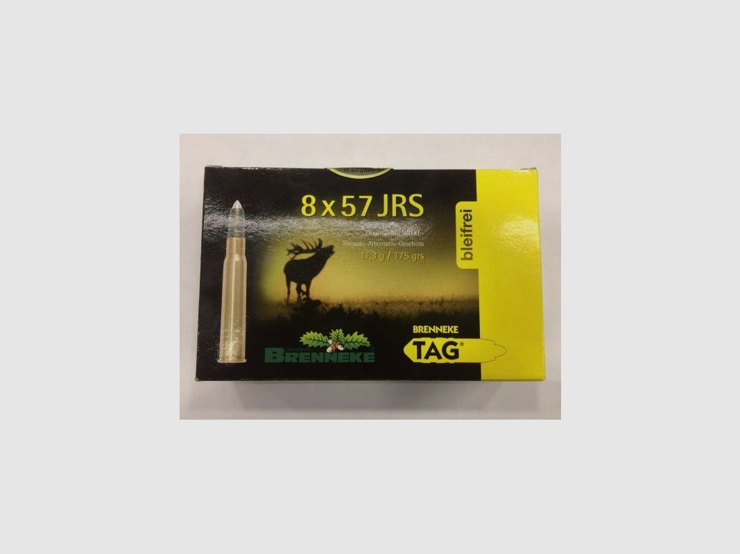 BRENNEKE CARTRIDGES 8 X 57 JRS, image 2 of 2