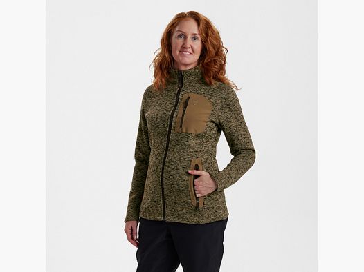 Deerhunter Lady Sarek Knitted Jacket Butternut melange 42