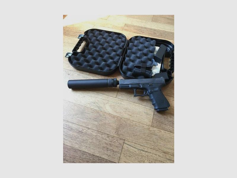 B&T Impuls-IIA™ Pistolenschalldämpfer, Kal. 9 x 19 mm für Gewindelauf M13.5x1 Links
