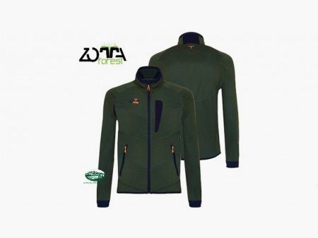ZOTTA Prime veste en polaire ouverte verte 1644