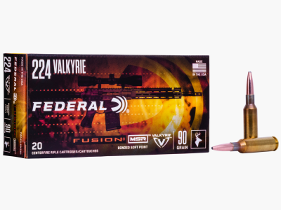 Federal Munizioni per Fucile .224 Valkyrie 5,8 g / 90 gr Fusion Soft Point