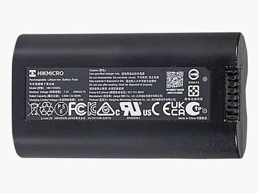 Hikmicro accu voor Habrok Pro