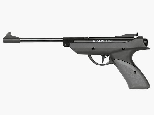 DIANA p-five Schwarz 4,5mm - Druckluft Federdruck | Knicklauf