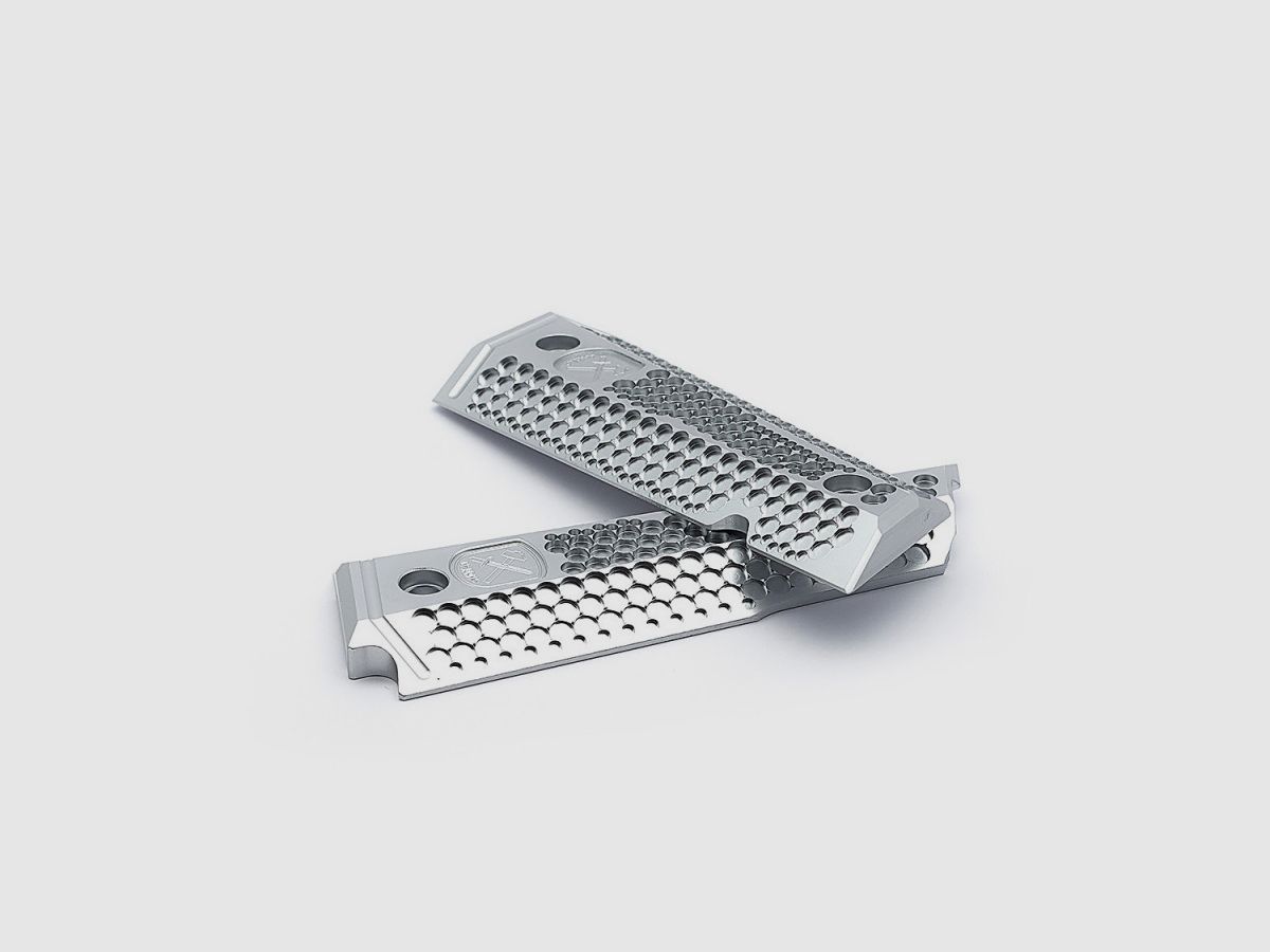 M-Arms Impugnature Monarch 2 per 1911 - Lungo, Colore: Blu, immagine 3 di 3