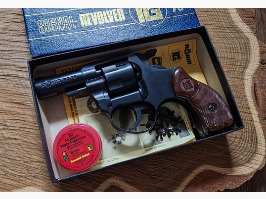 RÖHM RG 76 Revolver 6mm Flobert Platz, + Zubehör im TOP Zustand