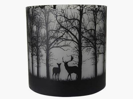 Kaheku Thoros Wald Windlicht schwarz