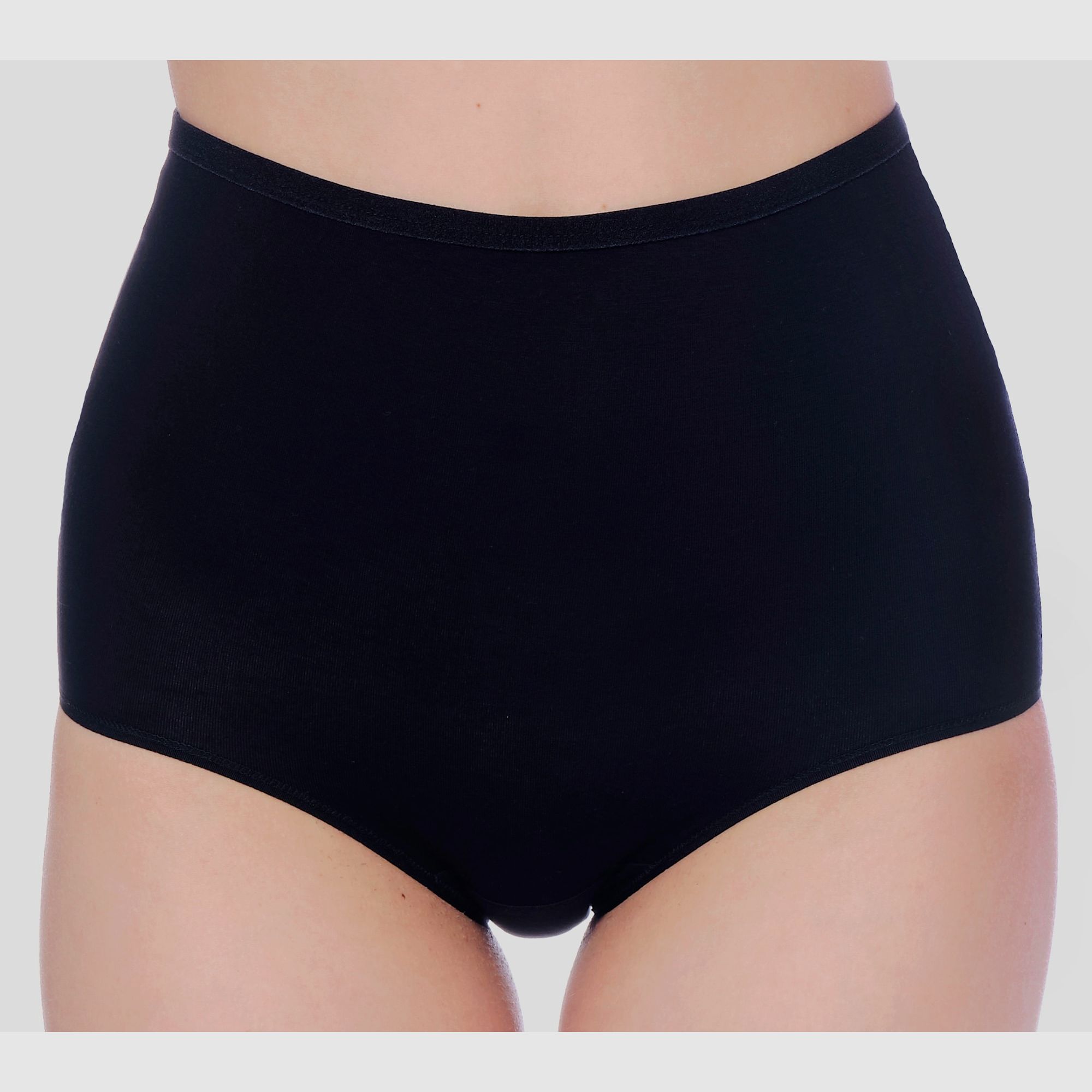 Millers Bambu Unterhose Maxi Damen Schwarz - 2XL
