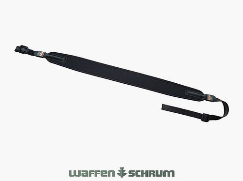 Niggeloh Gewehrriemen Universal Neopren - Schwarz mit Schnellverschluss