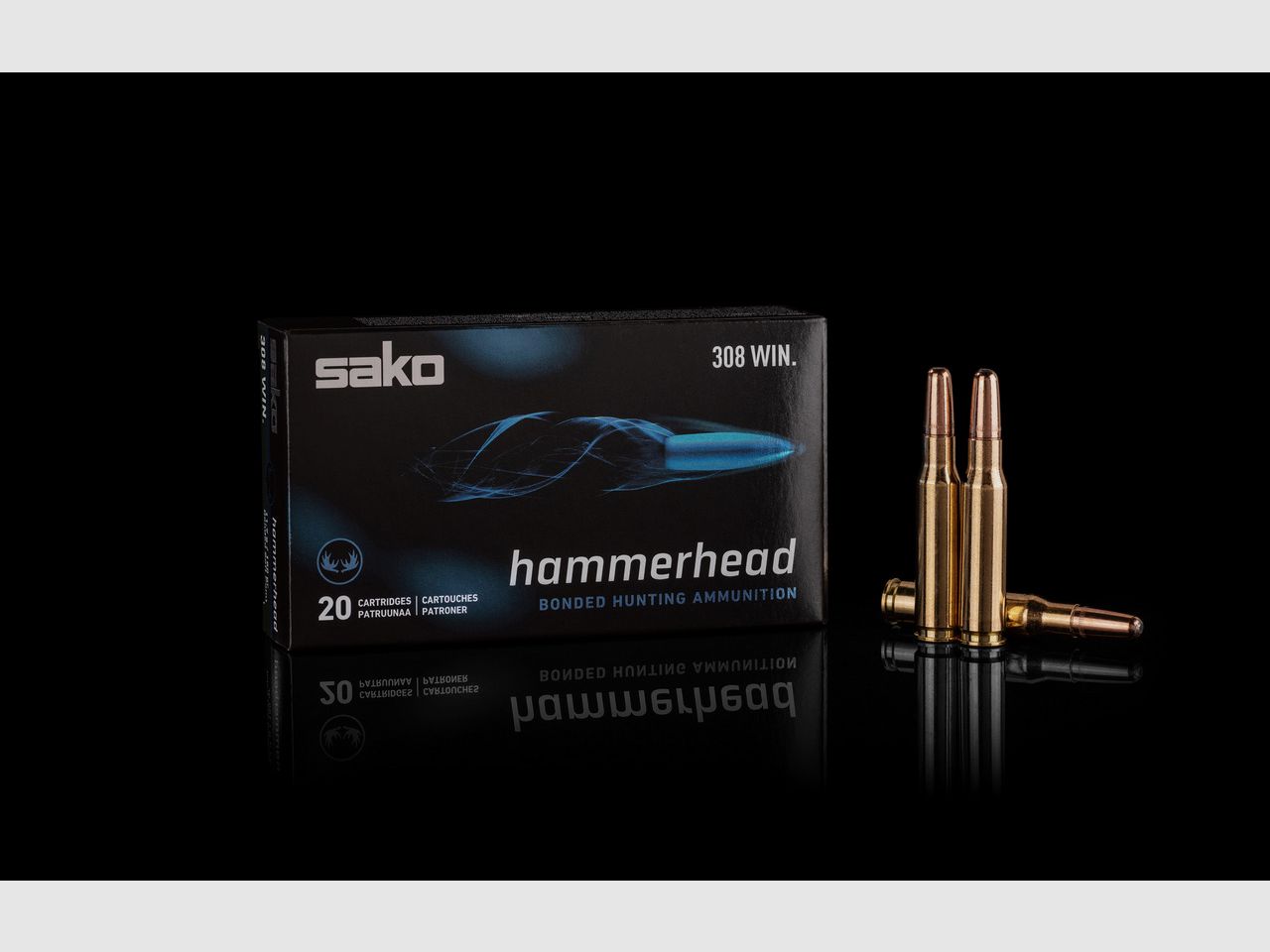Cartridge SAKO HAMMERHEAD CAL. 9.3X62 286GR 18.5 G BTE 20