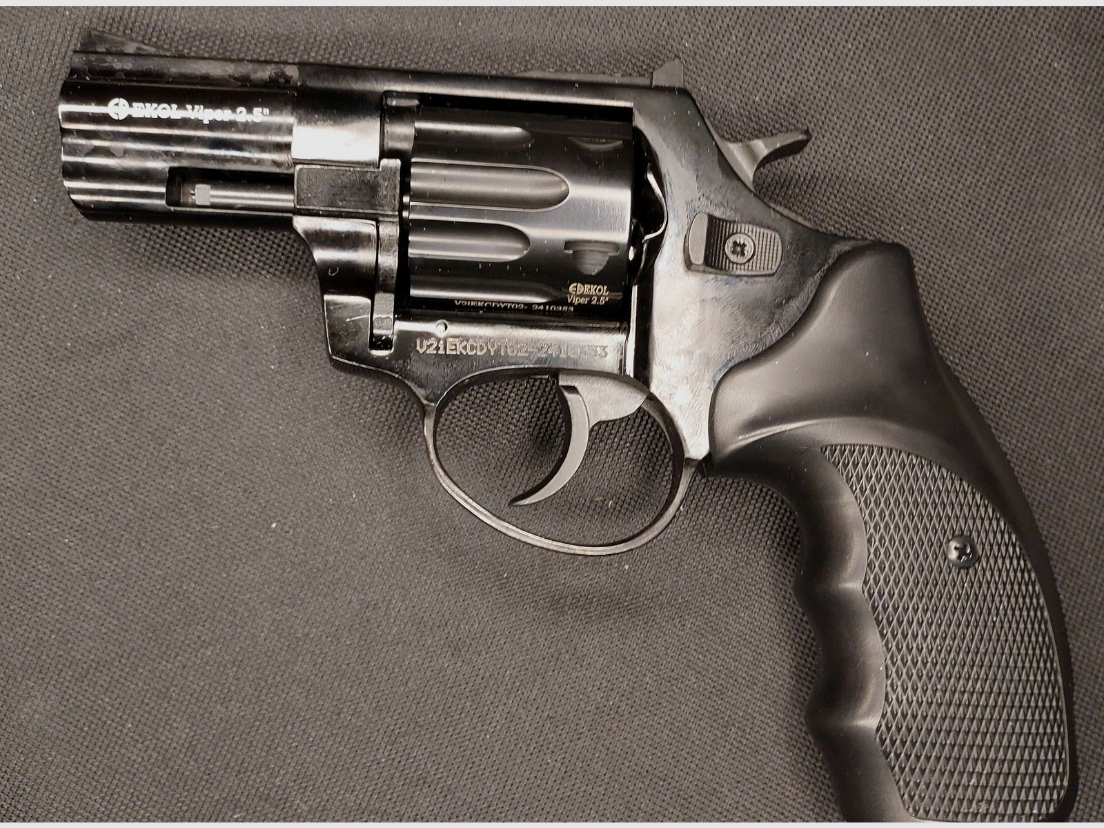 Ekol Viper 2,5 cala rewolwer alarmowy czarny 9 mm R.K. (PTB 1063)