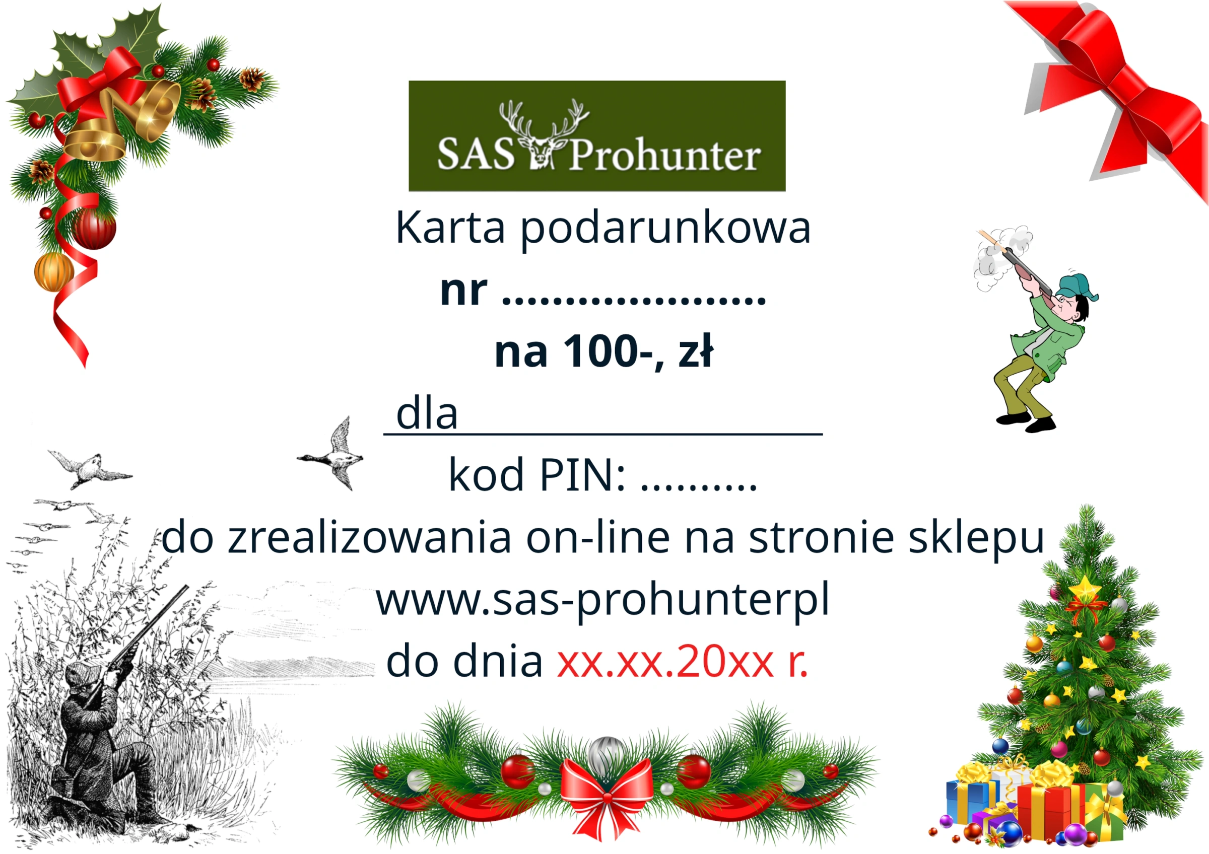 Carte cadeau 100 zł