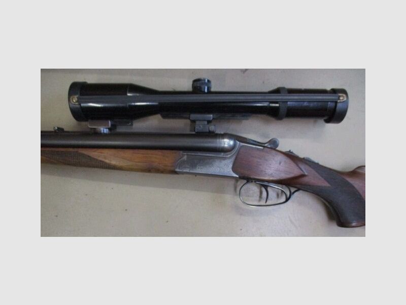 Drillilng Simson Suhl mit ZF Swarovski 2,2-9x42 auf Schwenkmontage und EL Albrecht Suhl