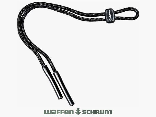 Wiley X glasses strap with rubber tips black