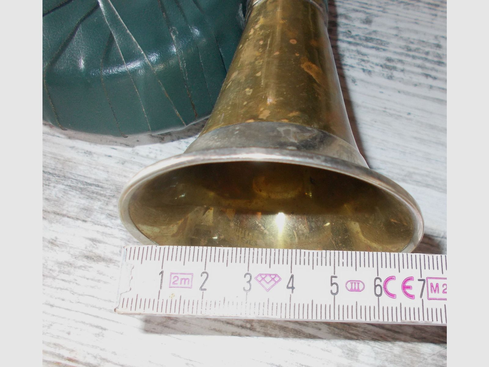 3x Jagdhorn Taschenjagdhorn Fürst Pless ALT aus Nachlass
