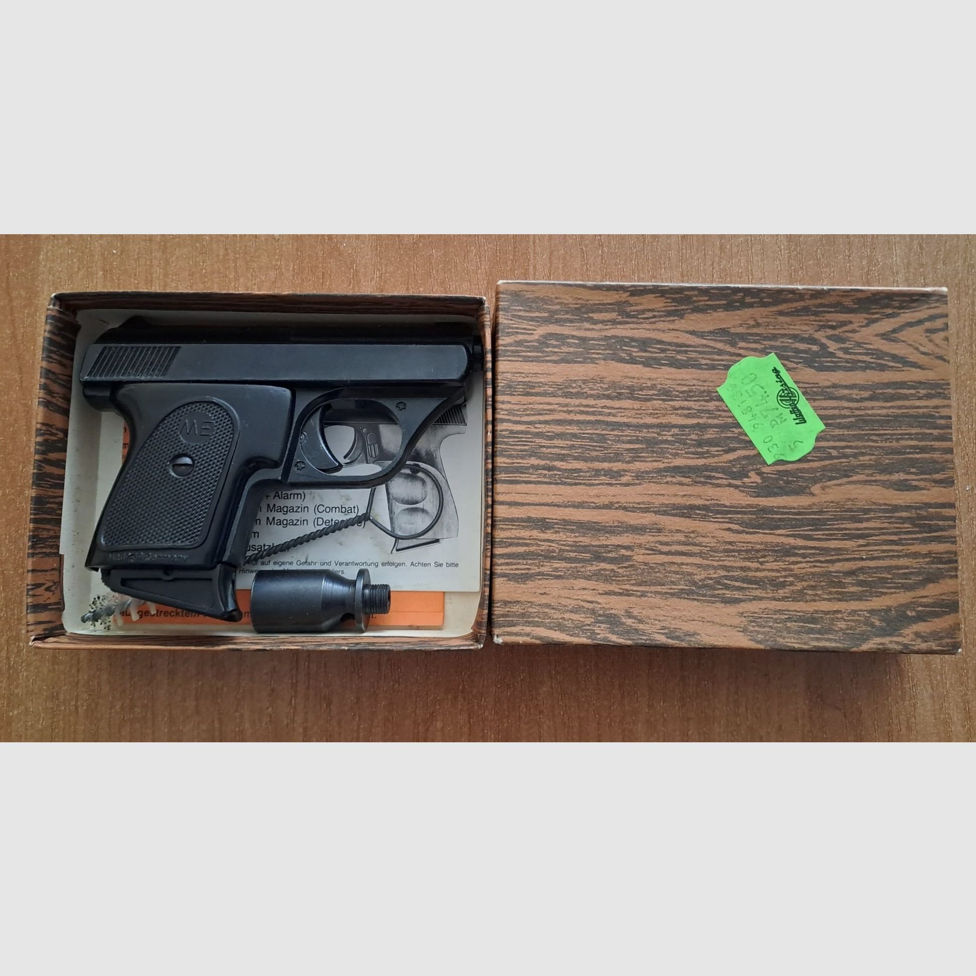 Rare ME 8 Detective 8mm bang in PTB 100/2 in packaging!