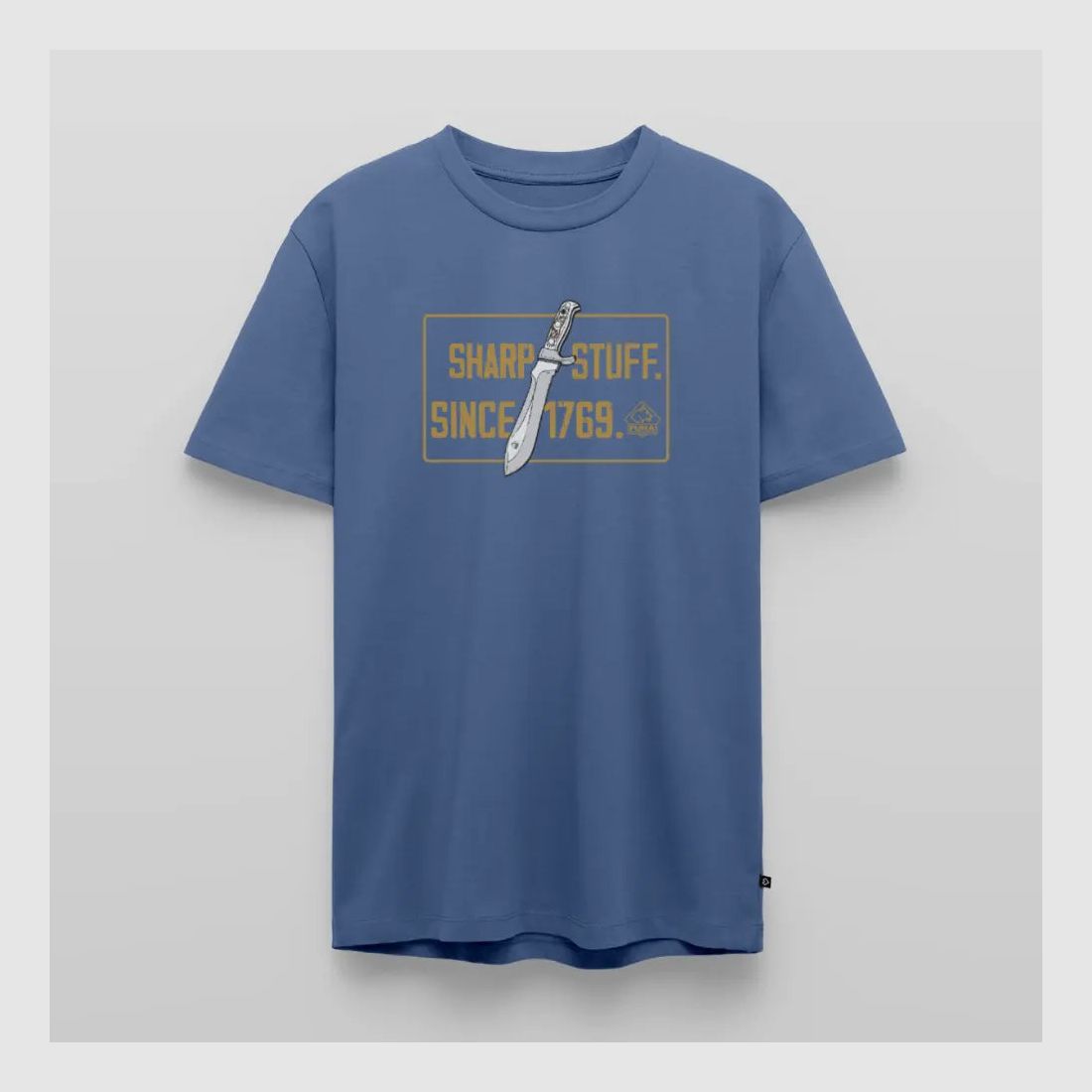 PUMA Męska Premium Koszulka "Sharp stuff since 1769 Gold"
