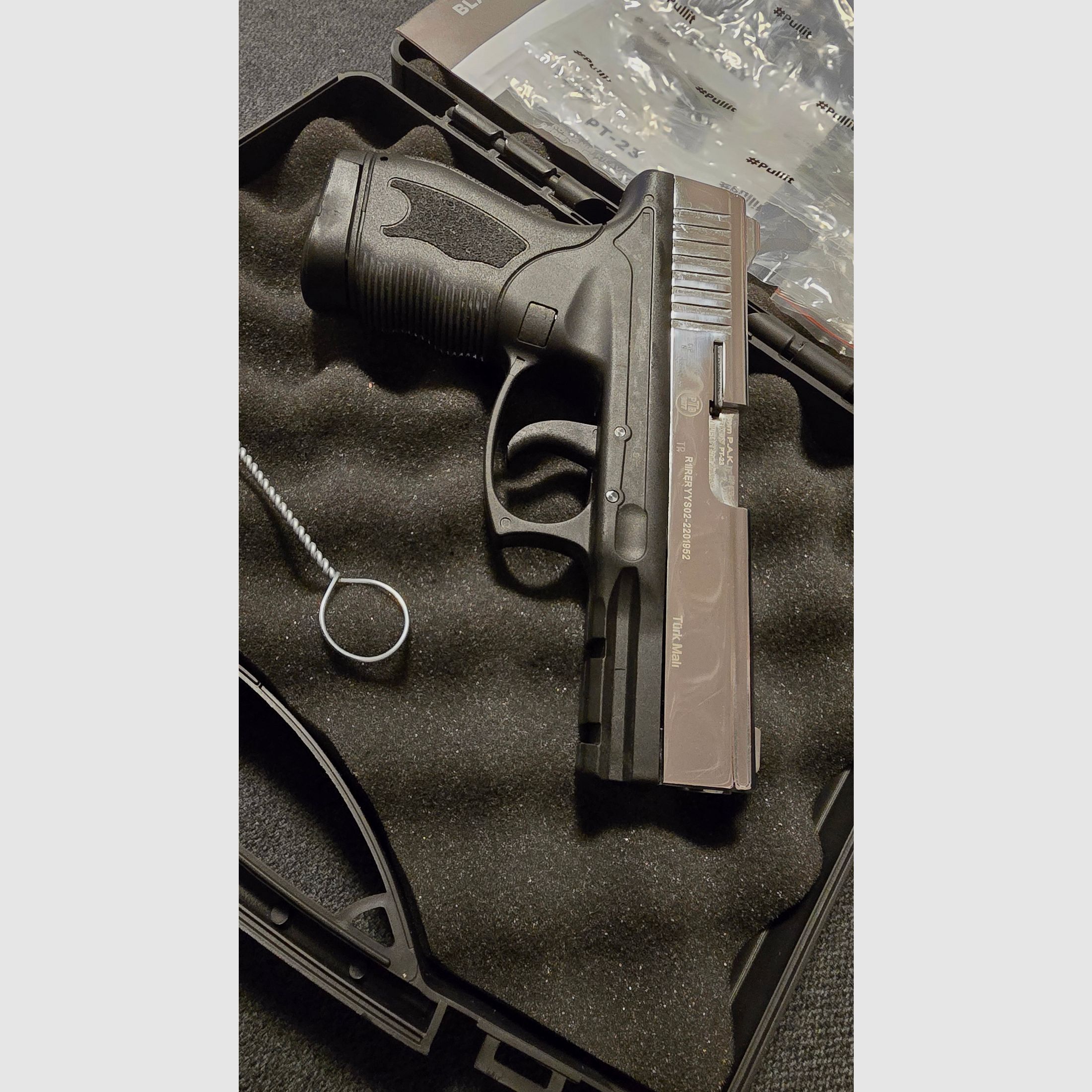 Retay PT-23 Chrome Schreckschuss 9mm PAK 