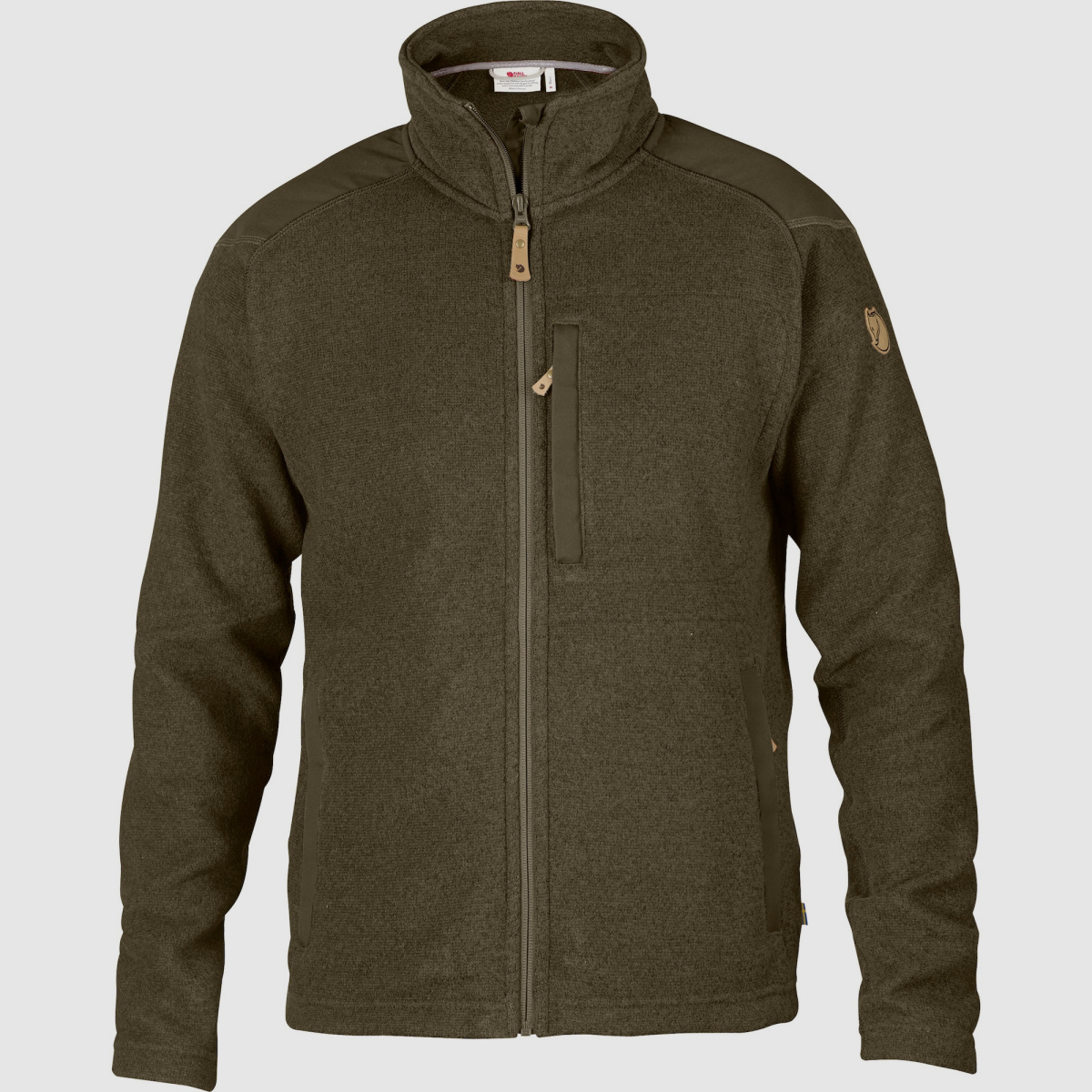 FJÄLLRÄVEN Buck Fleece M Verde Oliva Oscuro