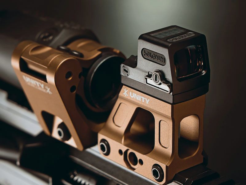 UNITY Tactical FAST MRDS Riser Mount Nero
