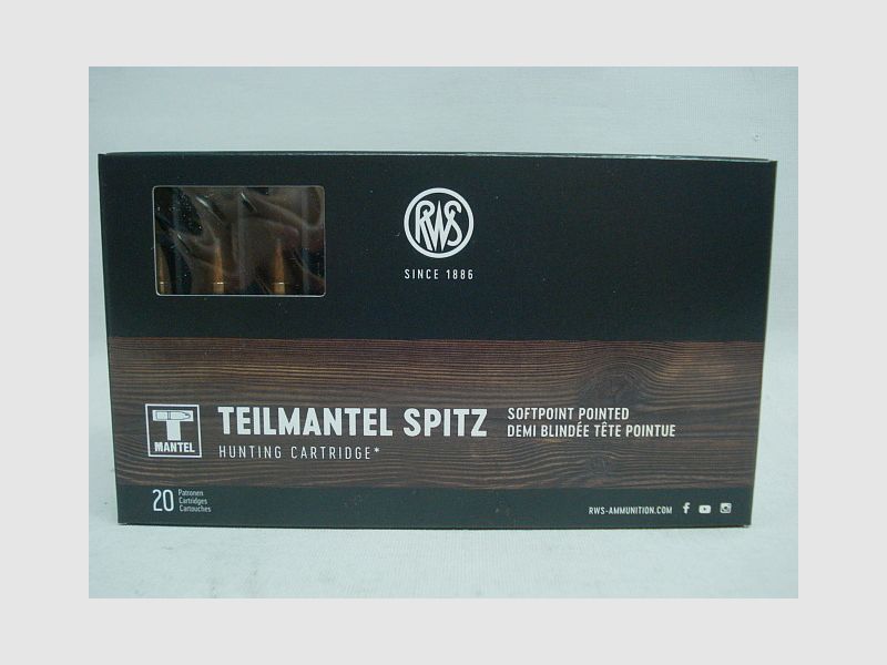 5,6x50RMag Teilmantel Spitz - 4,1g/63gr (a20)