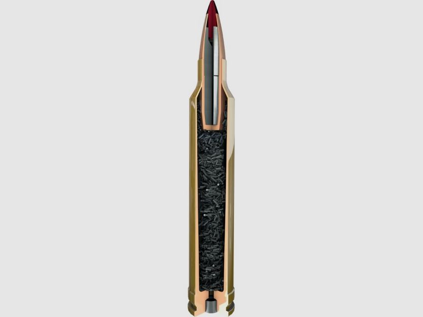 Munizioni Hornady cal.308Win ELD-X 178gr/11,5g Precision Hunter, immagine 3 di 3