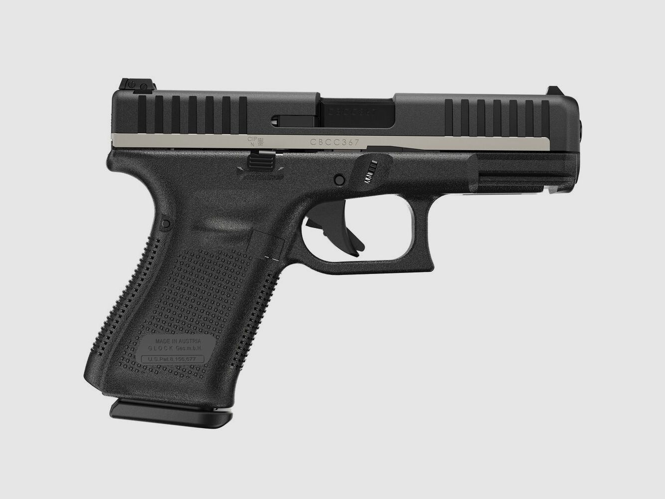 Glock Pistole G44 Special Edition Silver Line .22 lfb.