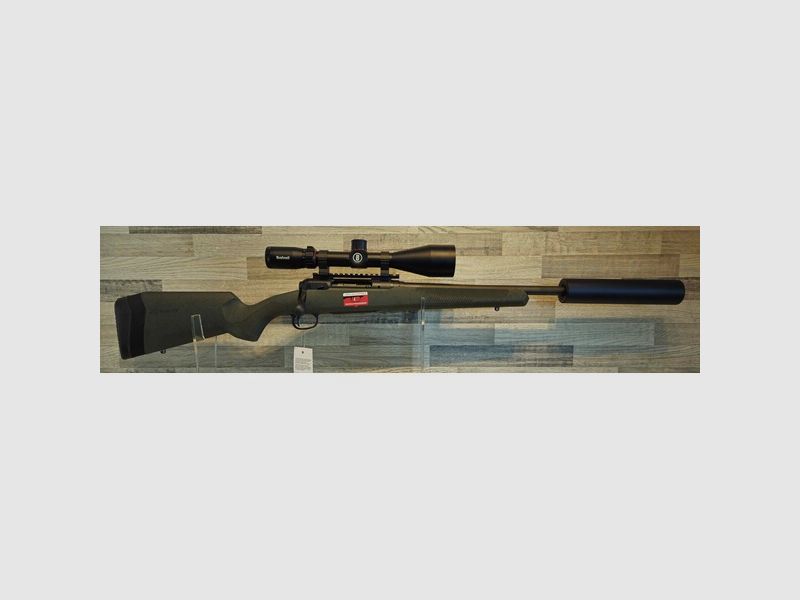 Neuware vom Fachhandel - Savage 110 Hog Hunter 2.0 Kal. .308 + Zielfernrohr 3-18x56 + Schalldämpfer