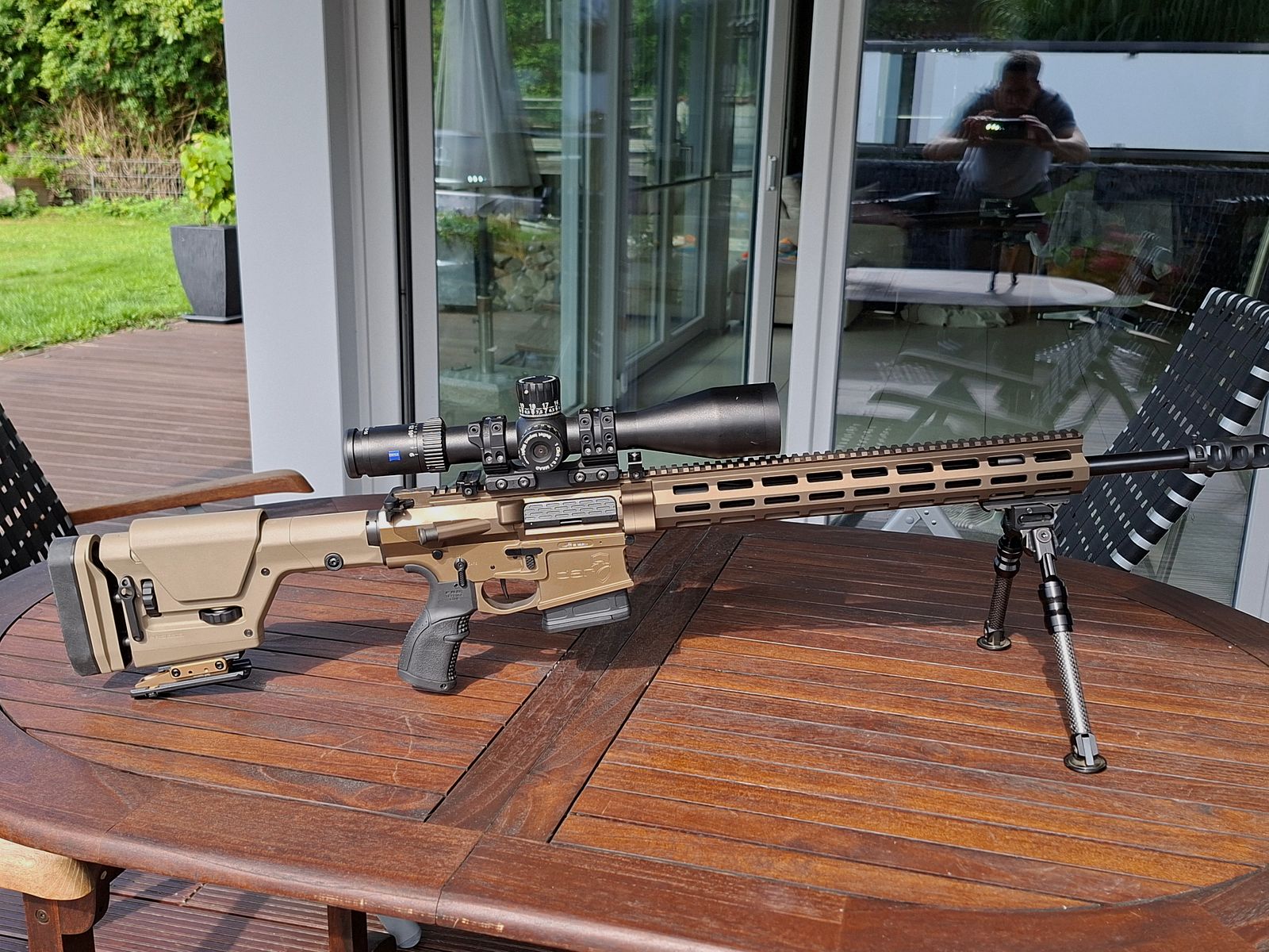 DAR 10 - 6.5 Creedmoor Custom Long Range Halbautomat  neuw.