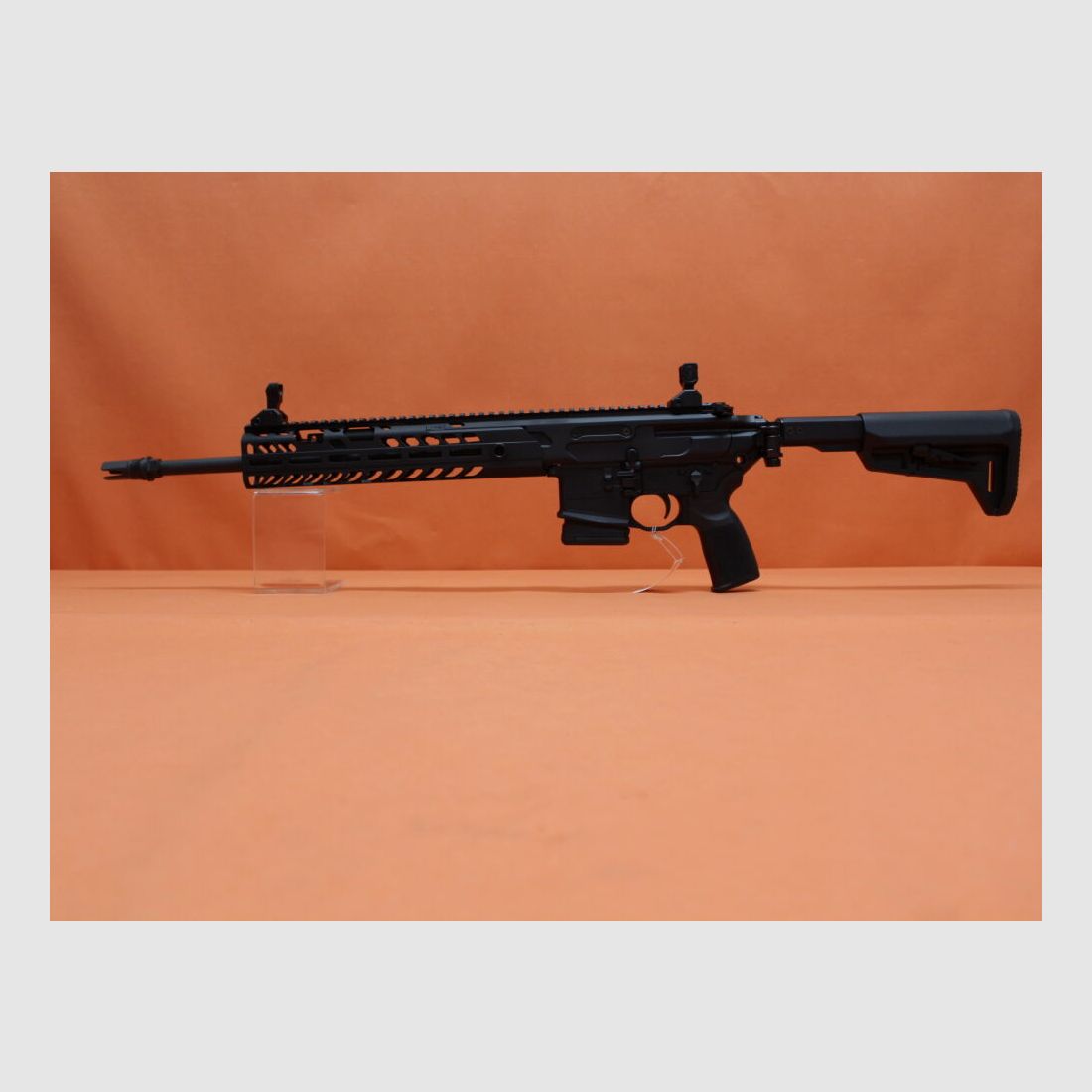 SIG Sauer Ha.Büchse .223Rem SIG Sauer MCX Virtus Patrol 2-Positionen Gas-Piston-System AR-15 Basis 16,6" Lauf