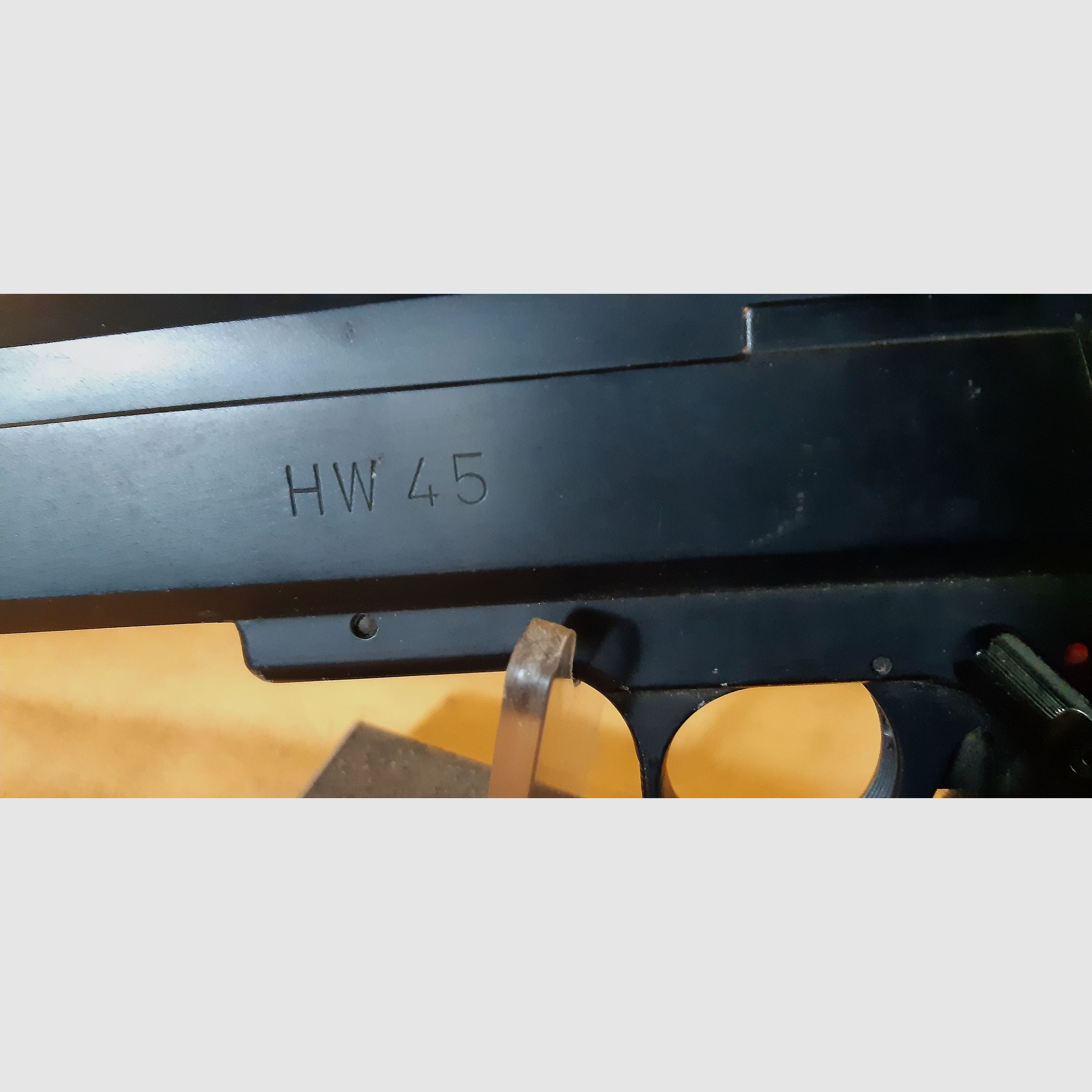 The strongest pistol in Germany, HW45