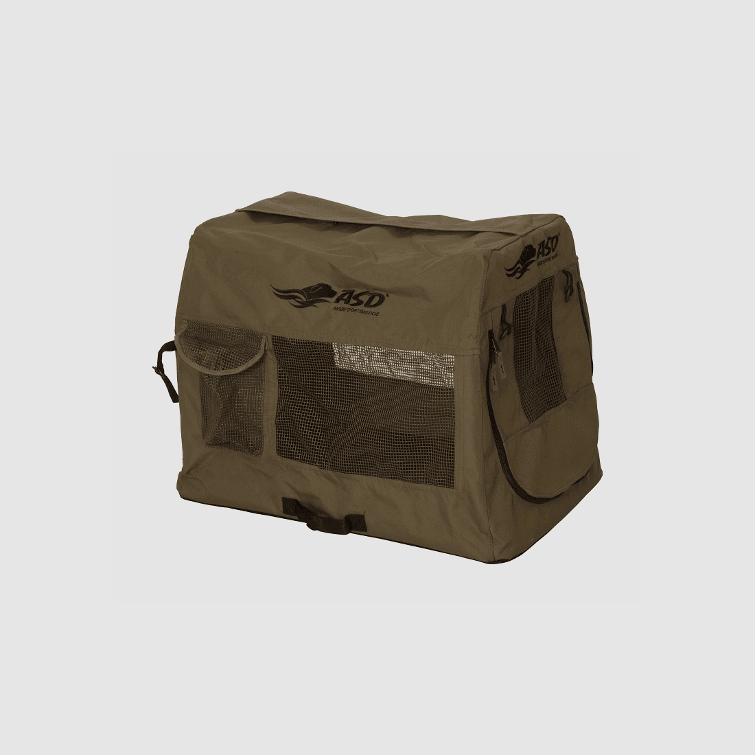 ASD Quick Set Travel Crate Moor Brown