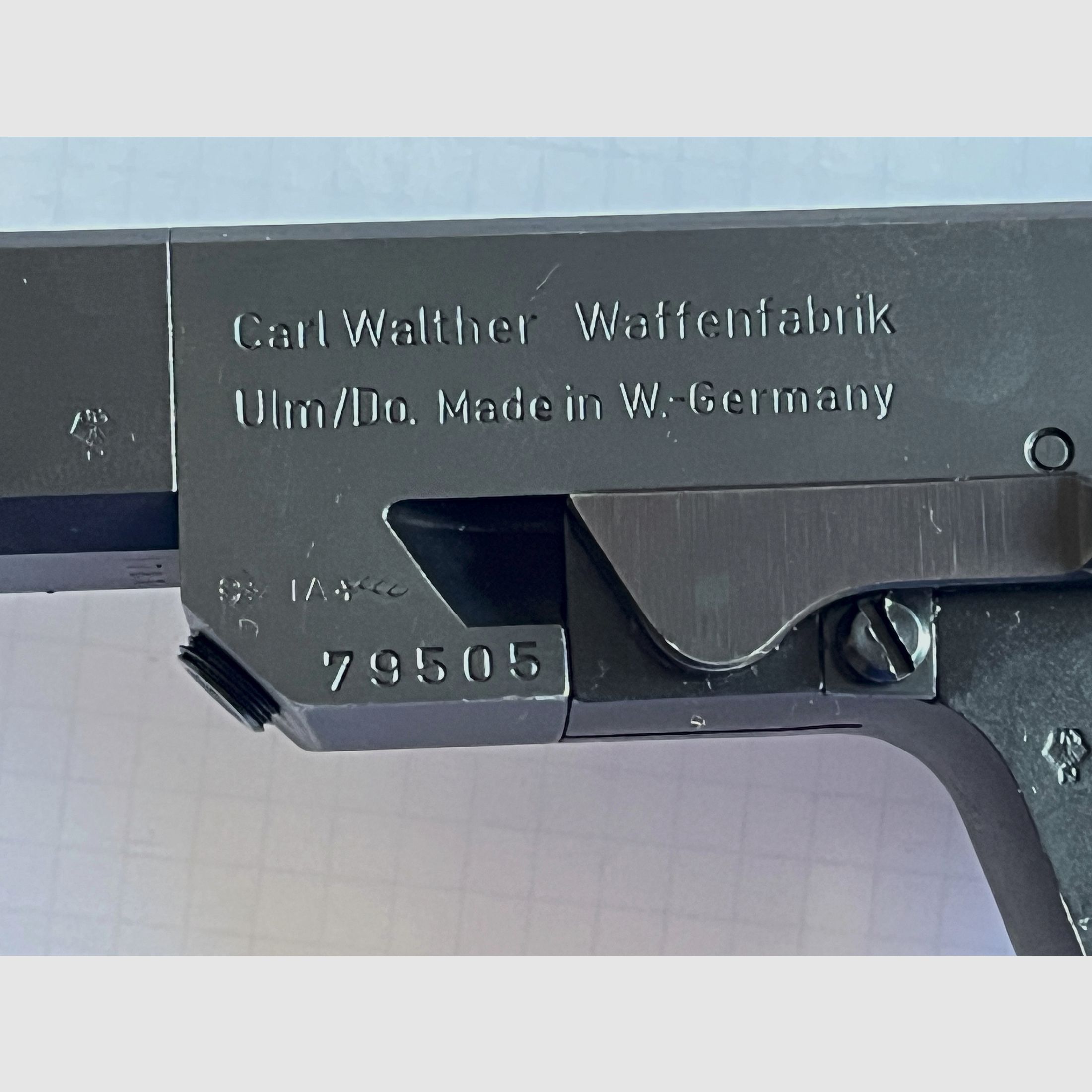 Pistola sportiva Walther GSP in calibro .22 con un sistema intercambiabile in calibro .32