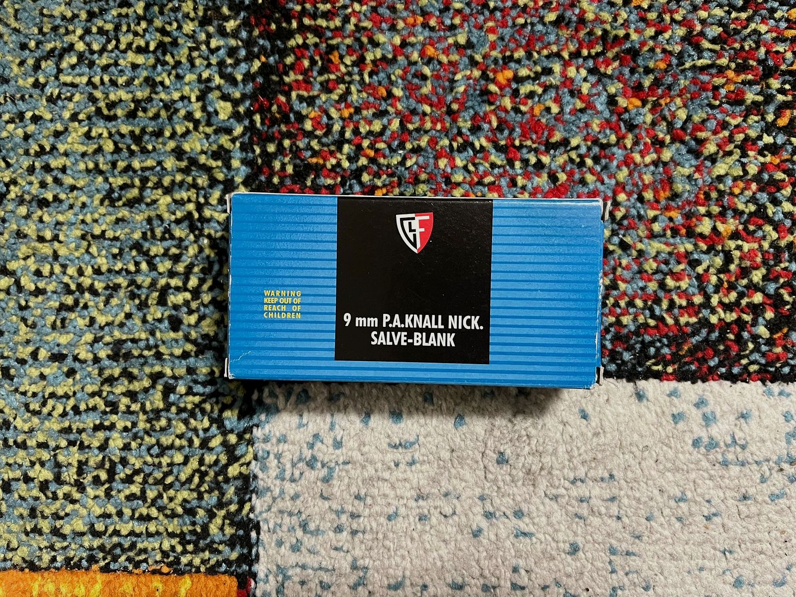 Fiocchi 9mm PAK Platzpatronen - Sammler