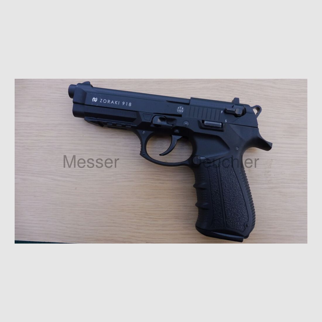 Zoraki 918 Brüniert (Schwarz)