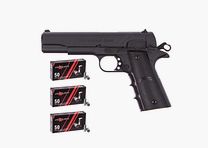 Cuno Melcher ME1911 Schreckschusspistole 9mm P.A.K. Platzpatronen-Set