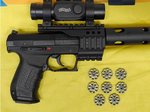 Walther CO2 Pistole NightHawk 4,5 mm