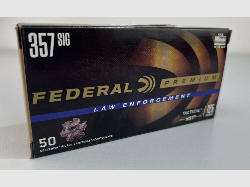 Federal Ammunition HST 125grs - 50pcs, image 1 sur 3