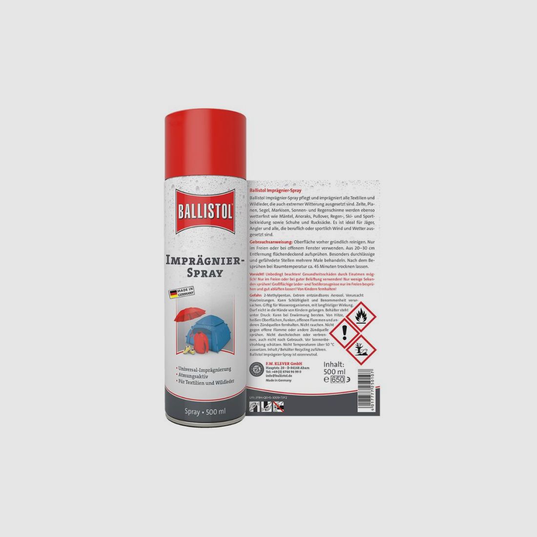 Ballistol Impregneerspray 500ml, afbeelding 3 van 6