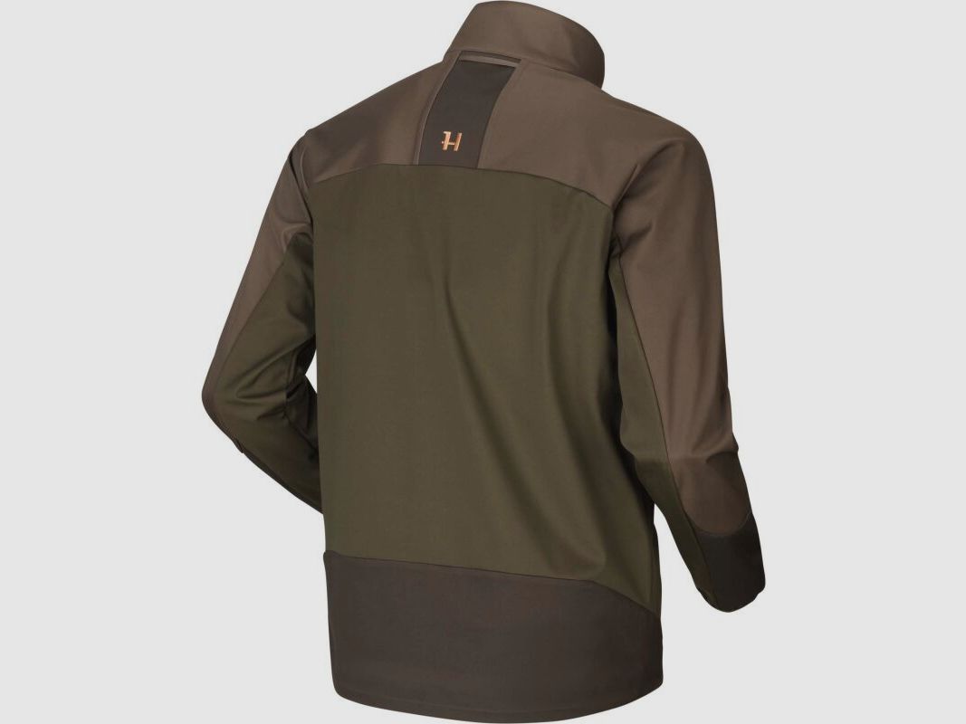 Härkila Magni Fleecejacke Willow green/Shadow brown